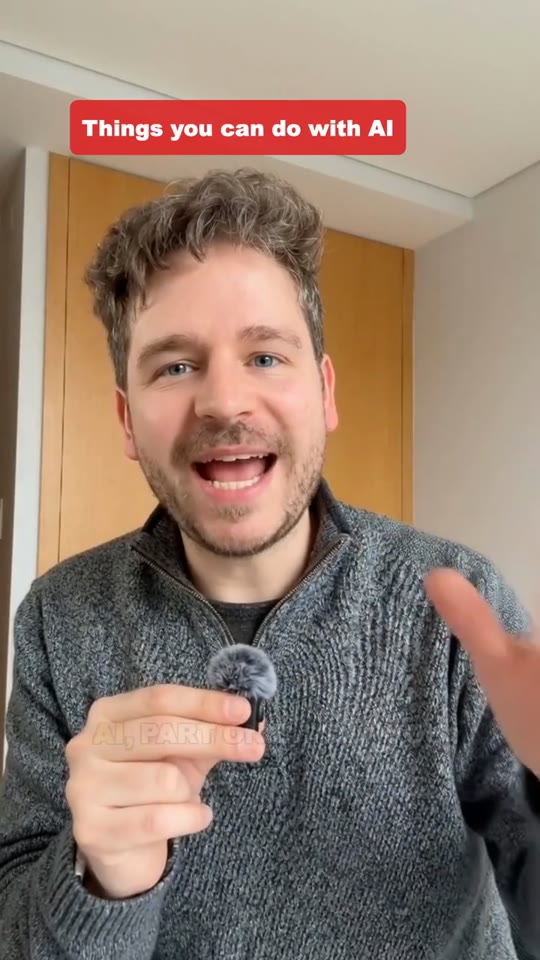 AI talking-head video example